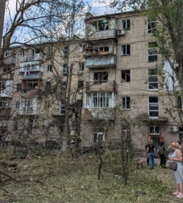 Зеленський відреагував на удар по Миколаєву і показав фото наслідків