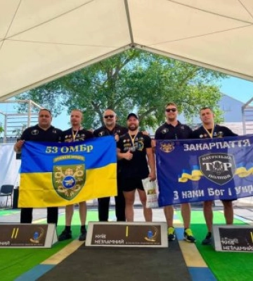 Патрульні  взяли участь у фізкультурно-оздоровчому заході для ветеранів &quot;Київ Незламний&quot;