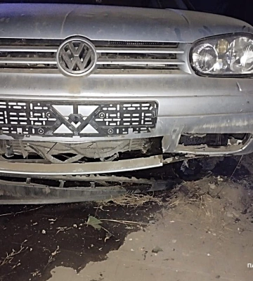 У Сумах п’яний водій потрапив у ДТП і залишив місце аварії