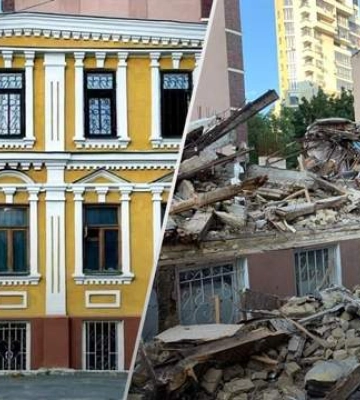 &quot;Циничное самоуправство&quot;: в Киеве снесли историческую усадьбу Зеленских конца XIX века