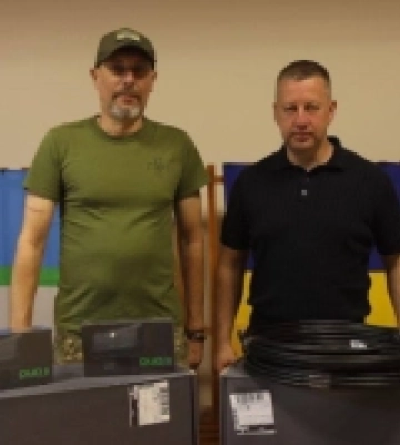 Рівненська міська рада передала військовим системи зв&#039;язку