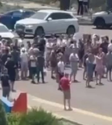 Росіяни у Краснодарі протестують через відключення