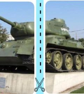 У Полтаві демонтували сталінський танк