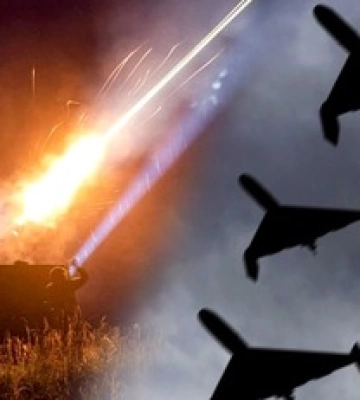 На Киевщине повреждены дома из-за ночной атаки дронов
