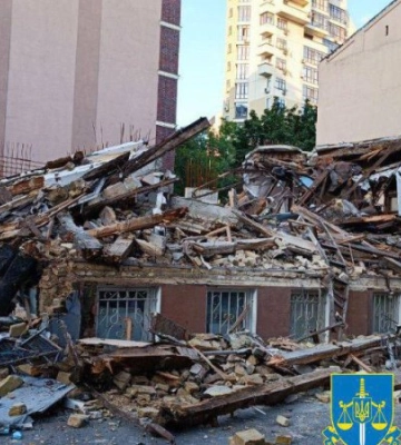Офіс генпрокурора розслідує знесення історичного &quot;будинку Євменія Зеленського&quot; в Києві