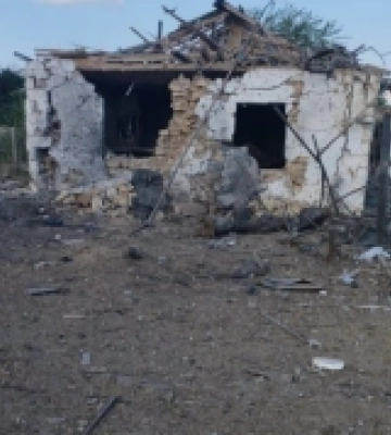 Російська армія вдарила дроном по Новобериславу