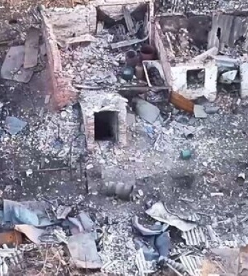 Воины 47 ОМБр ликвидировали оккупантов в подвале ударом 4 килограммов фугаса. ВИДЕО