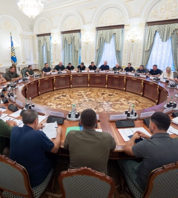 Начальник Сумської ОВА узяв участь у нараді з президентом України