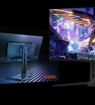 Gigabyte AORUS FO32U: 32-дюймовий монітор із QD-OLED екраном на 165 Гц