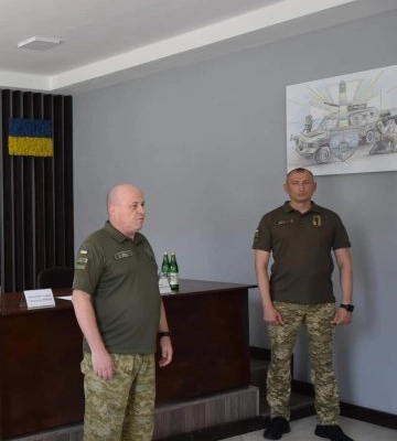 Персоналу Мукачівського прикордонного загону представили нового начальника
