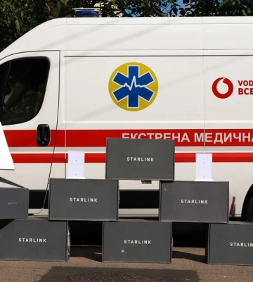 Для зв'язку на тлі відключень світла медикам екстреної допомоги на Київщині передали 10 Starlink - Кравченко