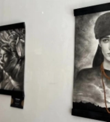 У Нововолинську відкрили виставку ковельської портретистки Анни Дідіцької