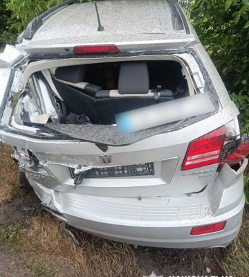 На Звенигородщині сталася ДТП між вантажівкою та легковиком, у якому були діти (ФОТО)