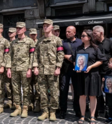 У Львові попрощались з Іриною Фаріон