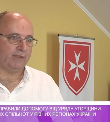 Мальтійці доправили допомогу від уряду Угорщини для угорських спільнот у різних регіонах України (відео)