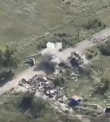 Під Вовчанськом на Харківщині прикордонники рознесли російських кулеметників