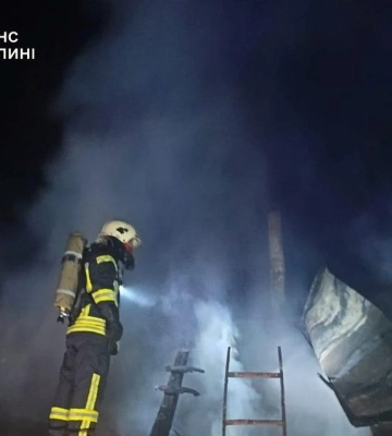 На Волині трапилася пожежа пшениці