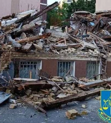 Знищення садиби Зеленських у Києві: про підозру повідомили власнику будівлі, який дав таку вказівку. Фото