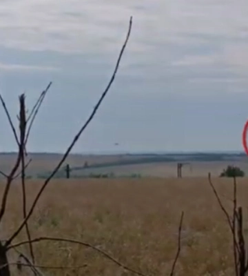 ВСУ сбили очередной российский штурмовик Су-25 над Донетчиной: видео