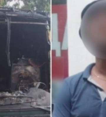 Чоловіку, який в Одесі підпалив квестовий автобус, повідомили про підозру