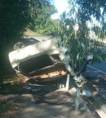 У Городищі перекинувся легковик із п’яним водієм