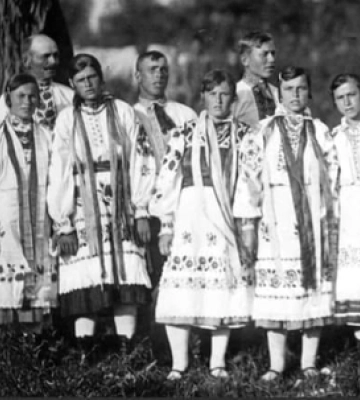 Обжинки на Волині (ретрофото)