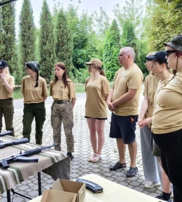На Волині стартував семиденний вишкіл «Військове таборування: впровадження української ідентичності»