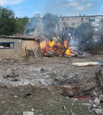 Рф ударила по Лозовой на Харьковщине, есть раненые
