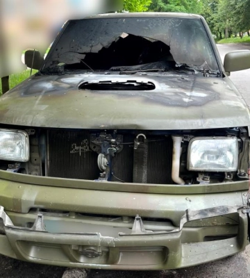 ФСБ пообіцяла рівнянину 30 тис грн за підпал авто військового