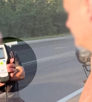 Алкотестер «зашкалив». Мотопатруль у Львові затримав  водія-винуватця  ДТП