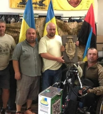 Збирає гроші на дрони для ЗСУ: волонтер Цитриков на візку проїхав ще 420 кілометрів: