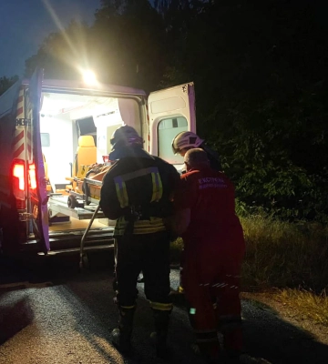 На Золотоніщині перекинулася автівка. Постраждав водій
