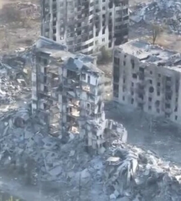 Окупанти за два місяці ущент зруйнували Вовчанськ. ВIДЕО