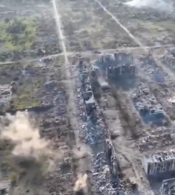 «Волчанск превратили в руины» – Бутусов показал кадры с воздуха (видео)