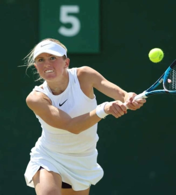Тенісистка 2008 року народження вперше вийшла в 1/2 фіналу на турнірі WTA