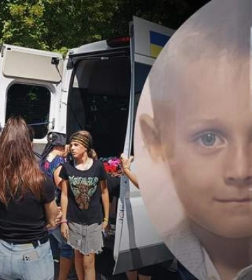 На Николаевщине попрощались с 6-летним Игнатом, которого сбил водитель и скрылся с места аварии