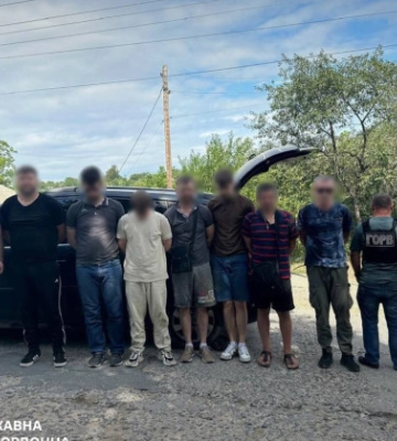 На Одещині затримали черговий загін порушників кордону