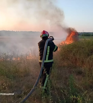 На Дніпропетровщині лютують пожежі