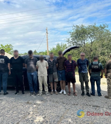 На Одещині затримали черговий загін порушників кордону