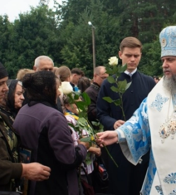 На Тернопільщині у Лішні відбулася проща родин загиблих захисників України