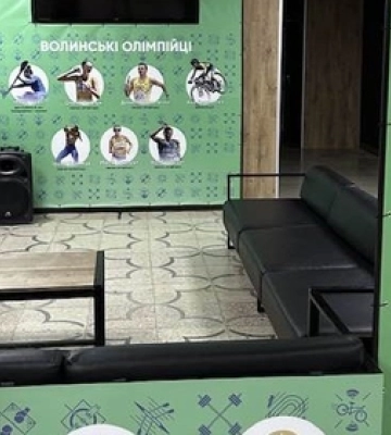 У Луцьку облаштували фан-зону Олімпійських ігор