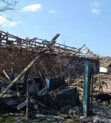 Окупанти обстрліяли село Пристін на Куп’янщині: постраждало 3 людей