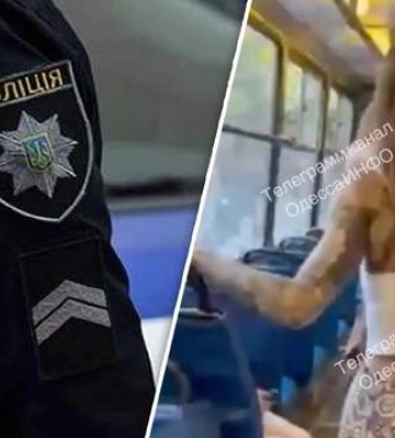Оскорблял кондукторшу и избил девушку: пьяный мужчина вызвал конфликт в одесском троллейбусе