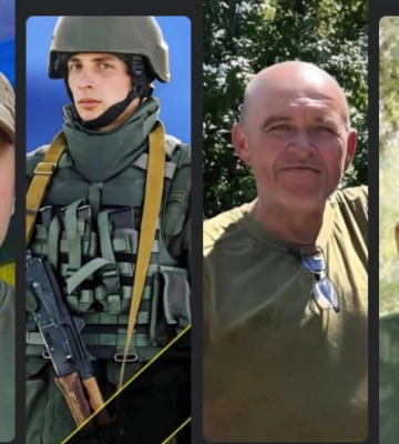 На Рівненщині провели в останню дорогу чотирьох загиблих Героїв