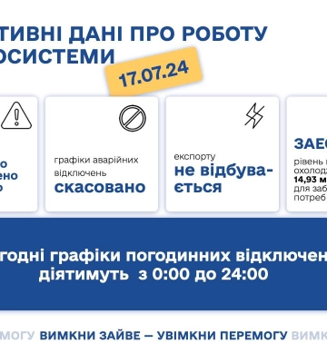 Енергетики заявили про рекордний рівень споживання і назвали графіки відключень