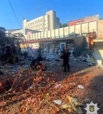 Поліція показала наслідки обстрілів Херсонщини