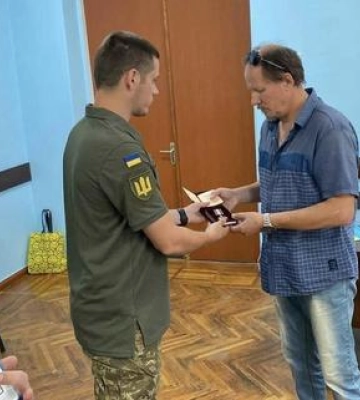 Чотирьом родинам полеглих воїнів з Полтавщини передали нагороди