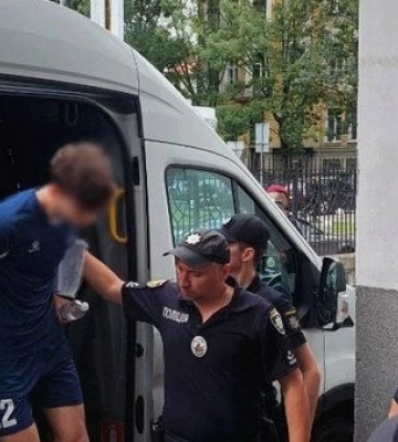 З&#039;явилося відео затримання підозрюваного у вбивстві Фаріон
