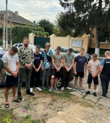 На Одещині затримали групу ухилянтів