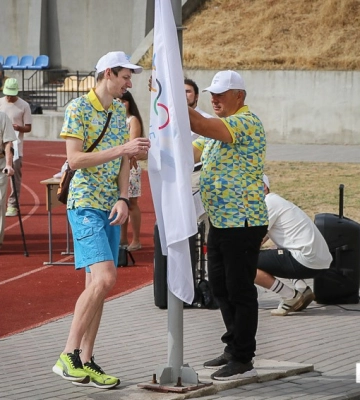 У Кропивницькому урочито підняли Олімпійський прапор (ФОТО)